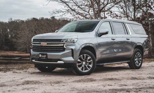 luxury chevrolet in mountains in denver