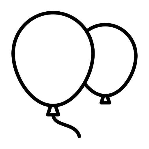baloons vector image